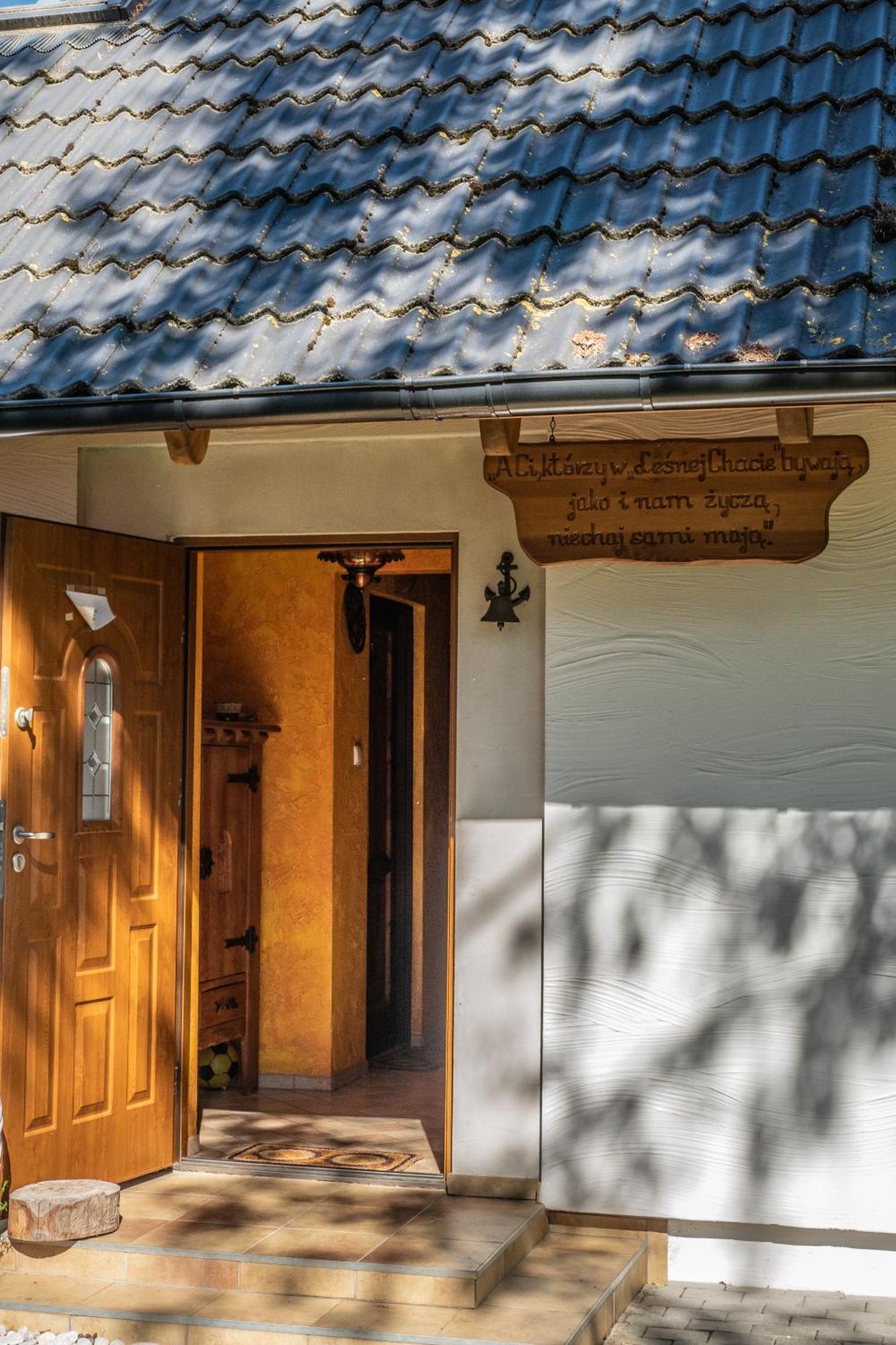 Lesna Chata Jarosławiec Exterior foto
