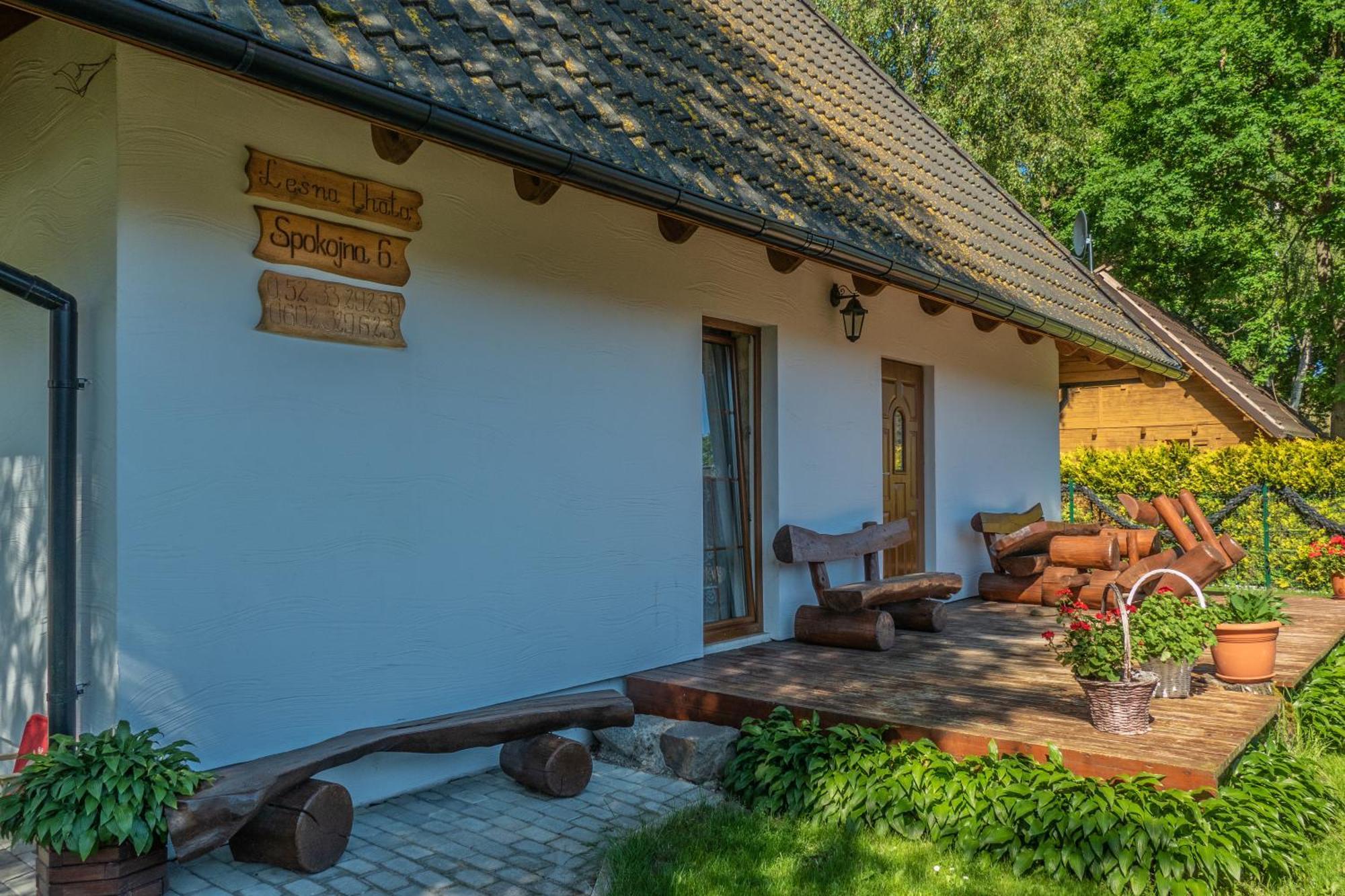 Lesna Chata Jarosławiec Exterior foto